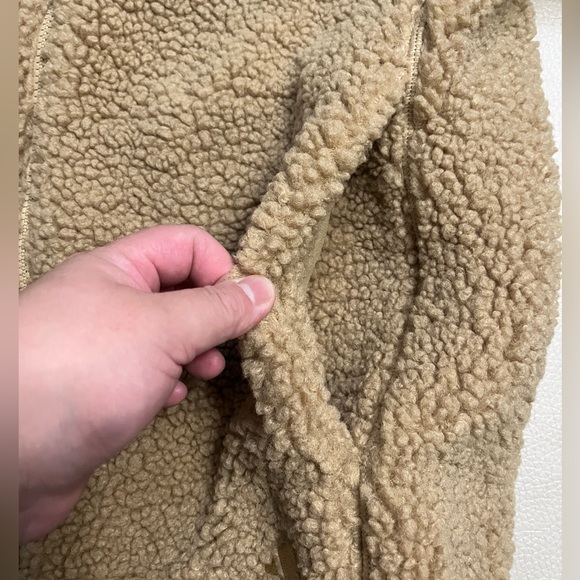 NWT - Adidas Adult Sherpa/Teddy Fleece Zip Jacket - Men M/Women L - Picture 8 of 11